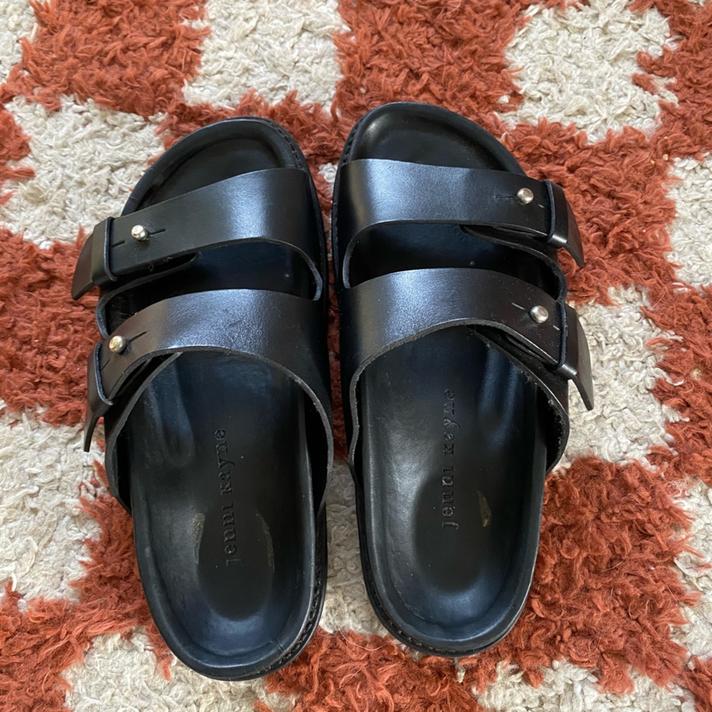 Jenni Kayne Hutton Sandals Black